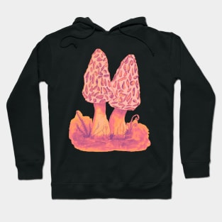 Fascinating Morel Mushroom - Morchella Esculenta Hoodie